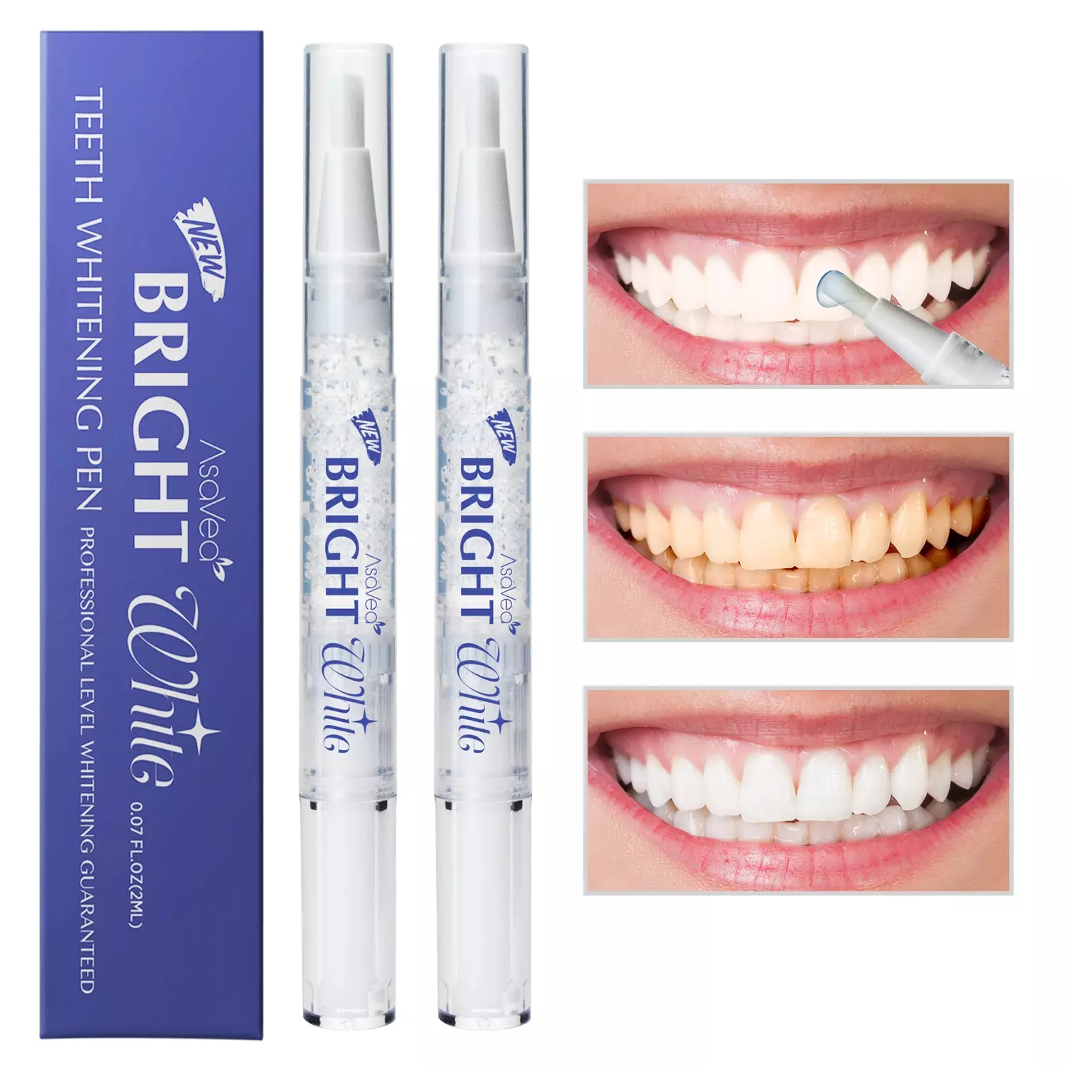 AsaVea Bright White Teeth Whitening Pen