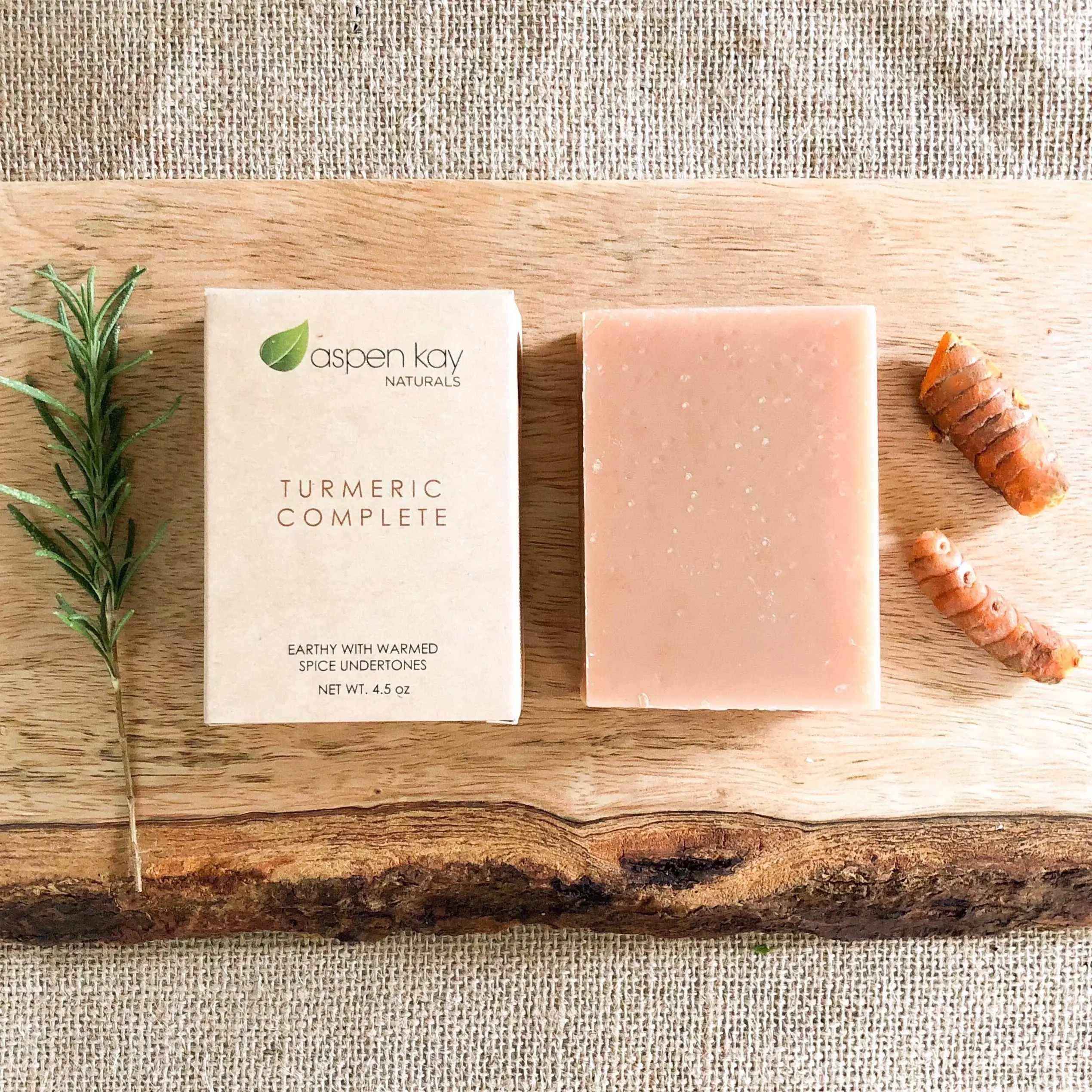 Aspen Kay Naturals Turmeric Complete Soap