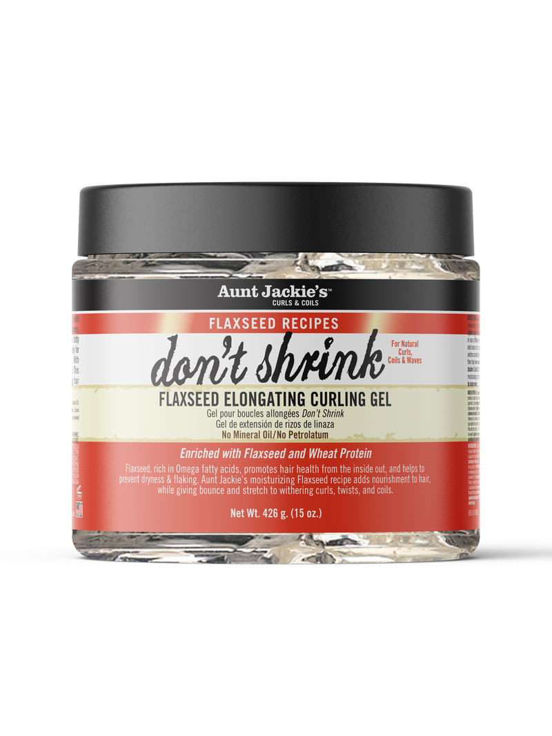 Aunt Jackie’s Don’t Shrink Flaxseed Elongating Curling Gel