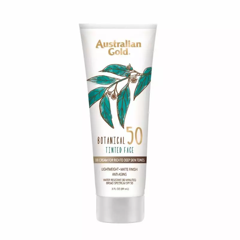 Australian Gold Botanical SPF 50 Tinted Face Sunscreen Lotion