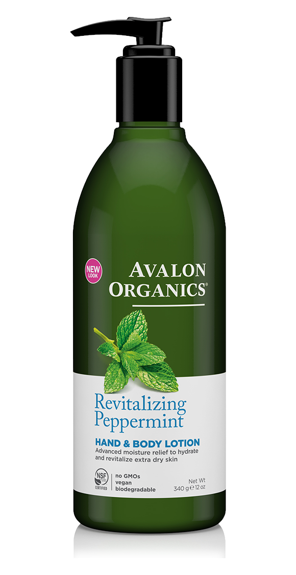 Avalon Organics Revitalizing Peppermint Hand & Body Lotion