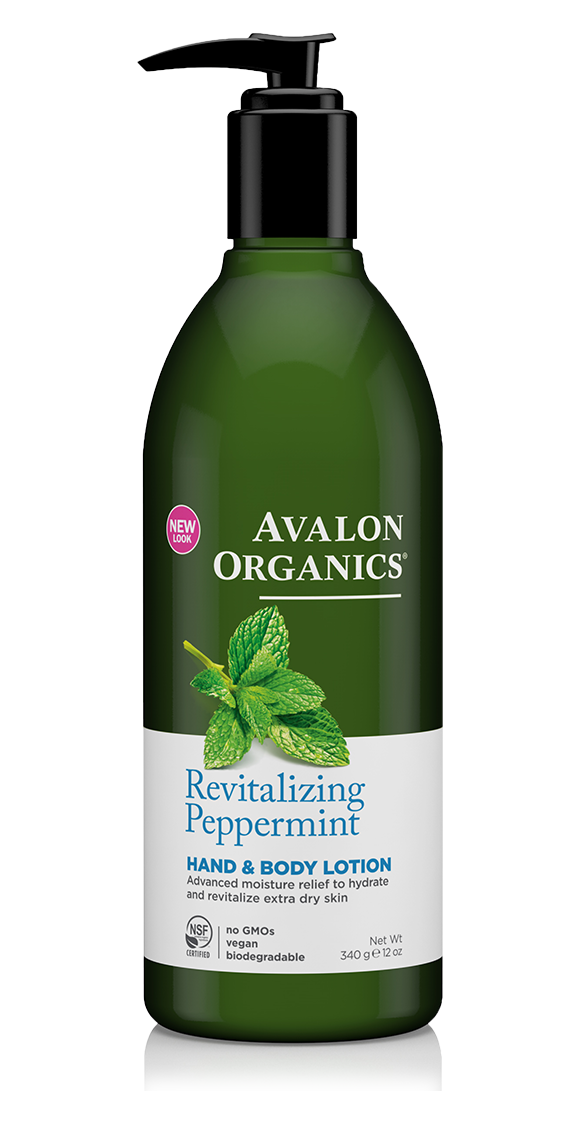 Avalon Organics Revitalizing Peppermint Hand & Body Lotion