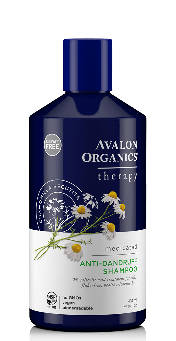 Avalon Organics Therapeutic Hair Care Medicated Anti-Dandruff Shampoo