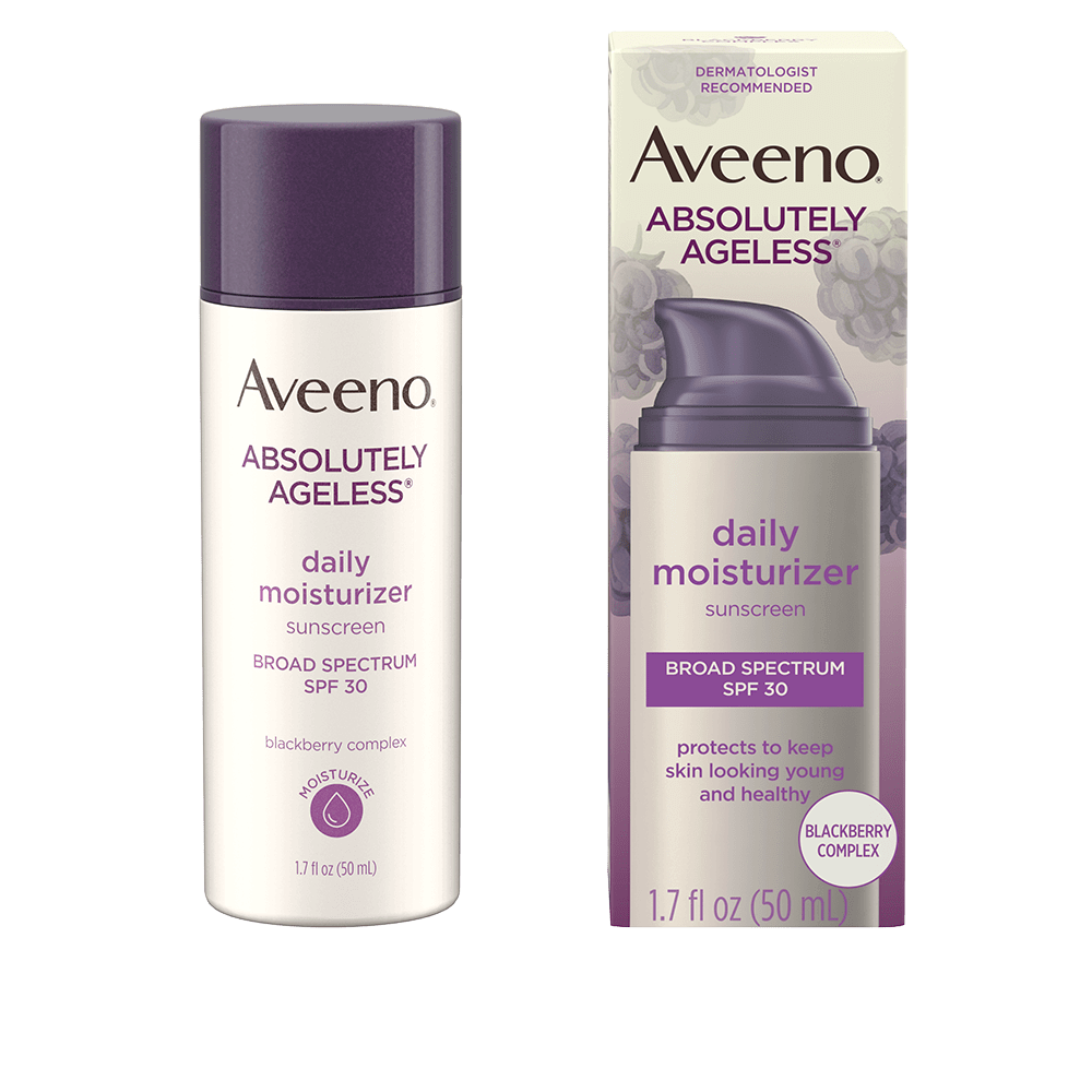 Aveeno Absolutely Ageless Daily Facial Moisturizer with Broad Spectrum SPF 30 Sunscreen