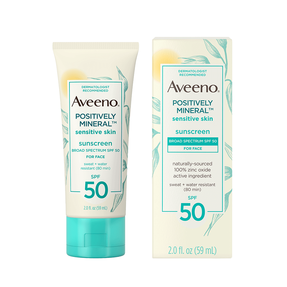 Aveeno Positively Mineral Sensitive Skin Sunscreen