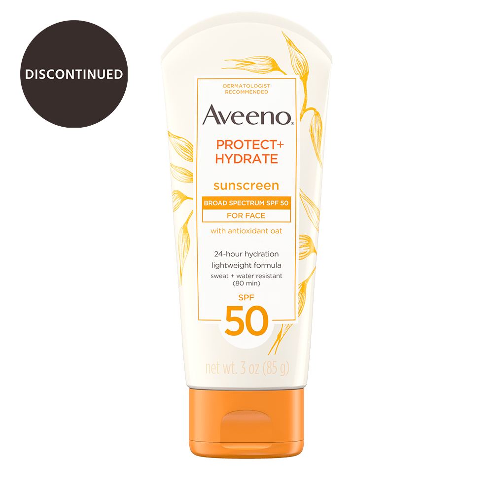 Aveeno Protect + Hydrate Face-Moisturizing Sunscreen Lotion