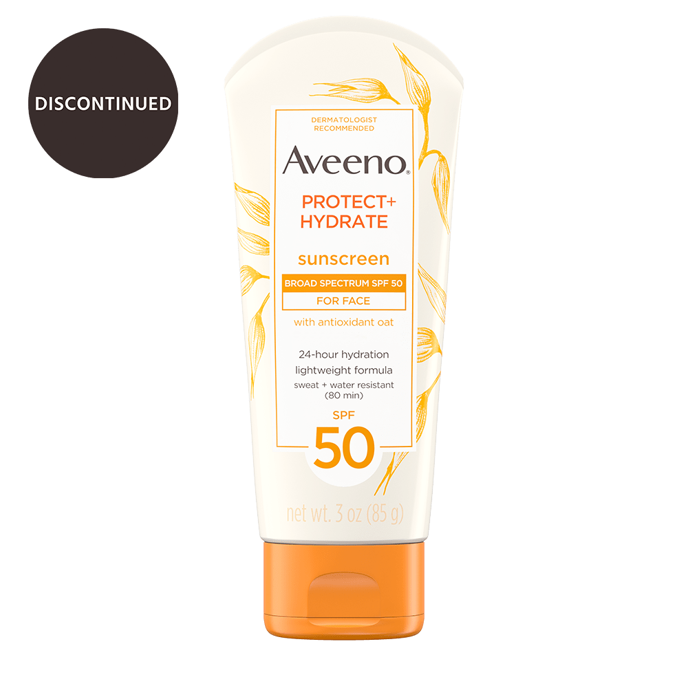 Aveeno Protect + Hydrate Face-Moisturizing Sunscreen Lotion