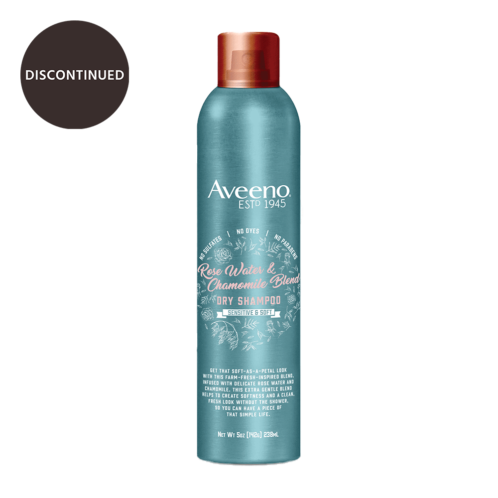 Aveeno Rose Water and Chamomile Gentle Dry Shampoo
