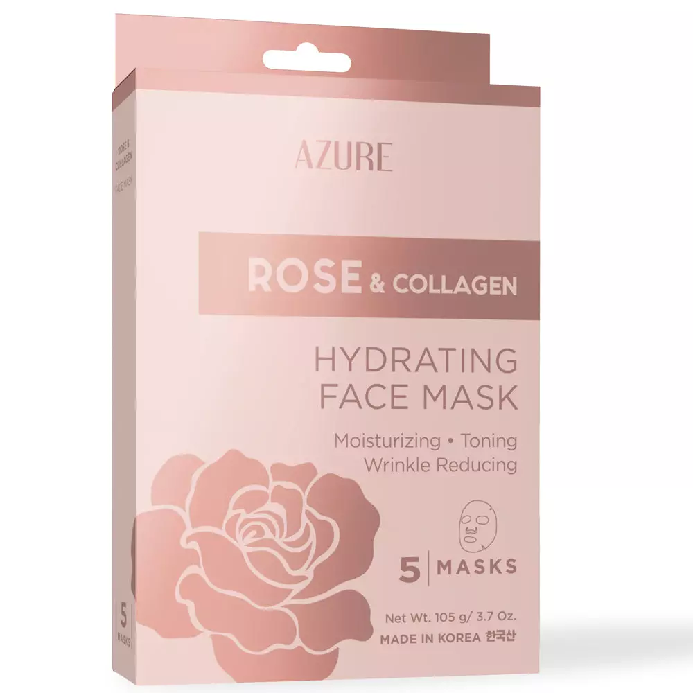 AZURE Rose & Collagen Hydrating Face Mask