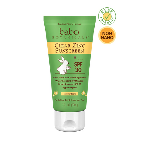 Babo Botanicals Clear Zinc Sunscreen Lotion