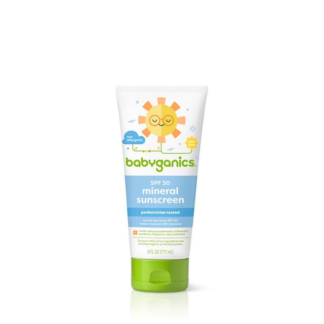 Babyganics SPF 50+ Sunscreen Lotion