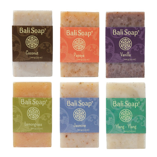 Bali Soap 6-Piece Natural Soap Collection