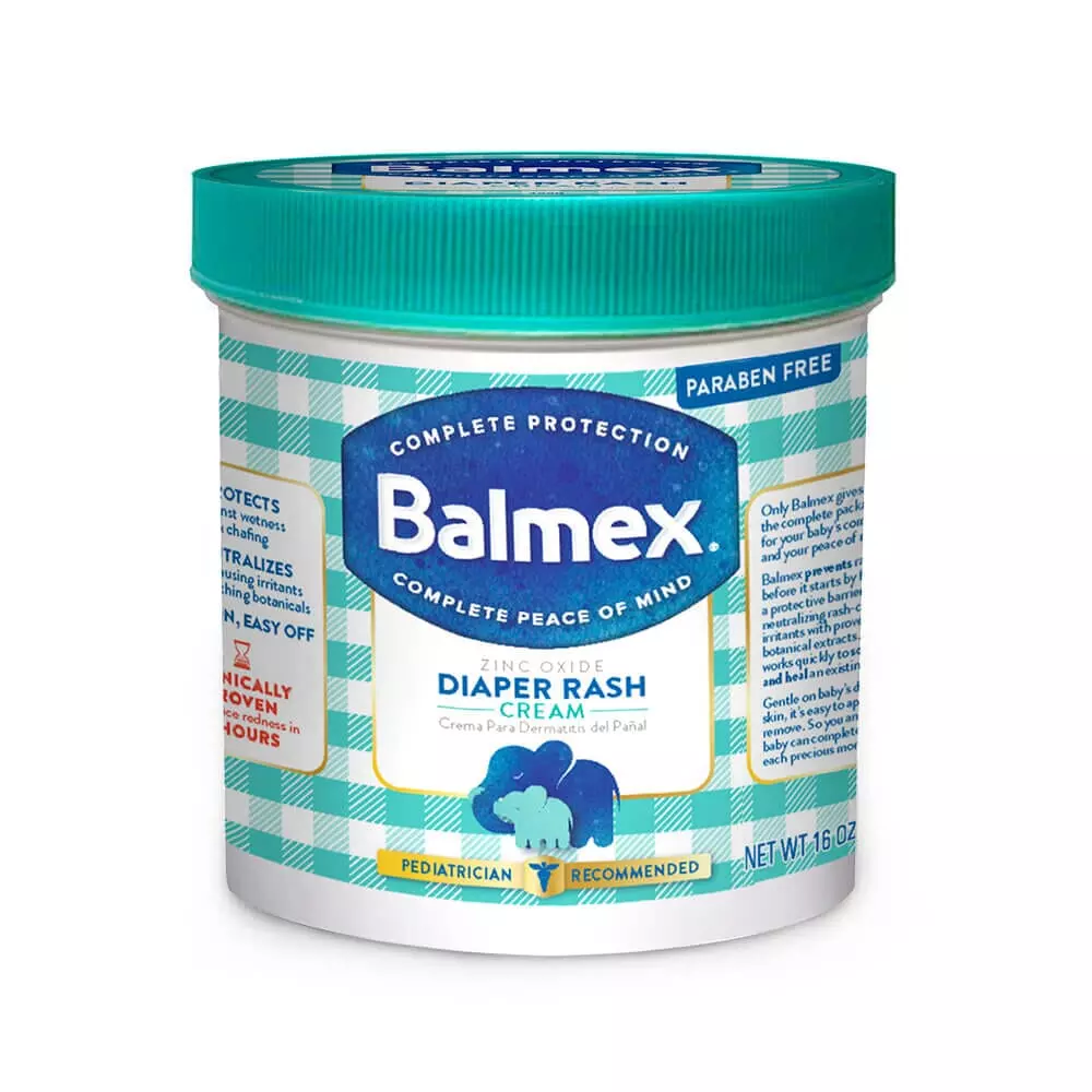 Balmex Zinc Oxide Diaper Rash Cream