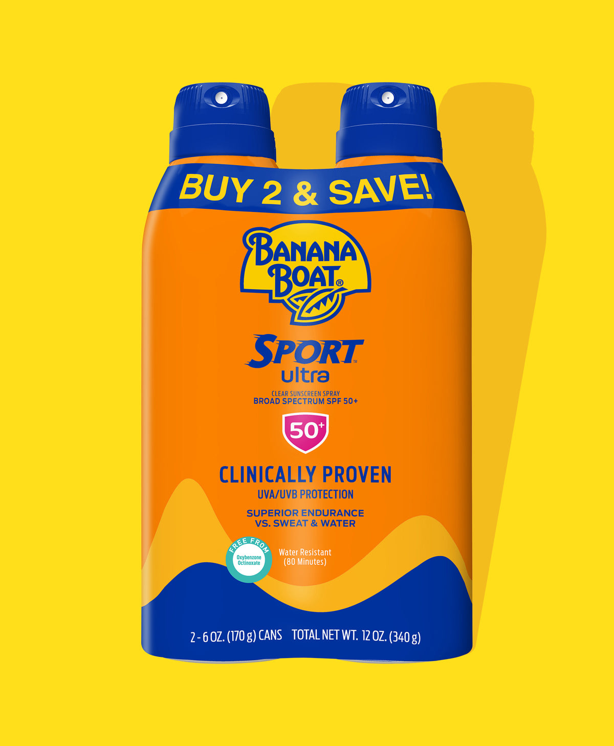 Banana Boat Ultra Sport Clear Sunscreen Spray