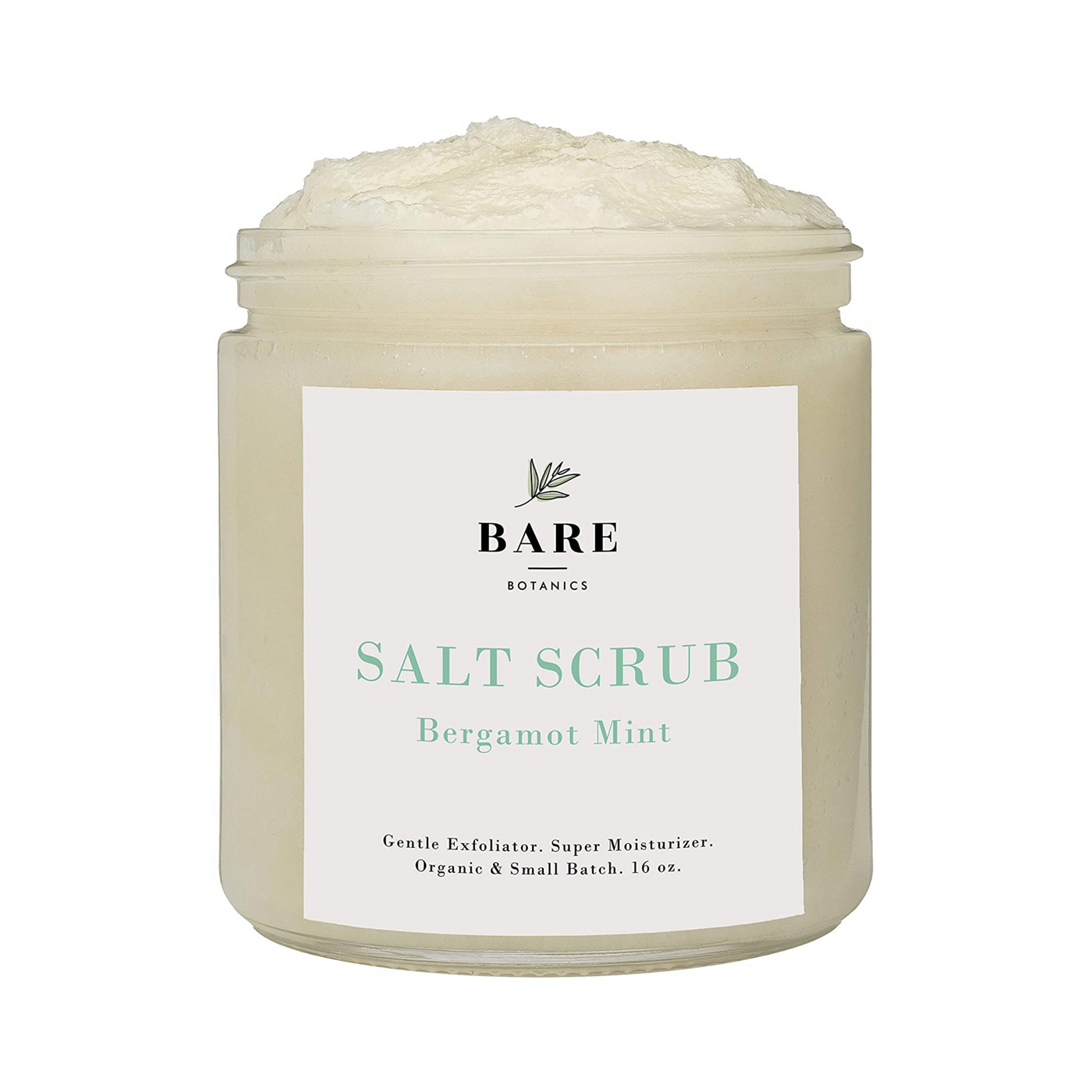 Bare Botanics Bergamot Mint Salt Scrub