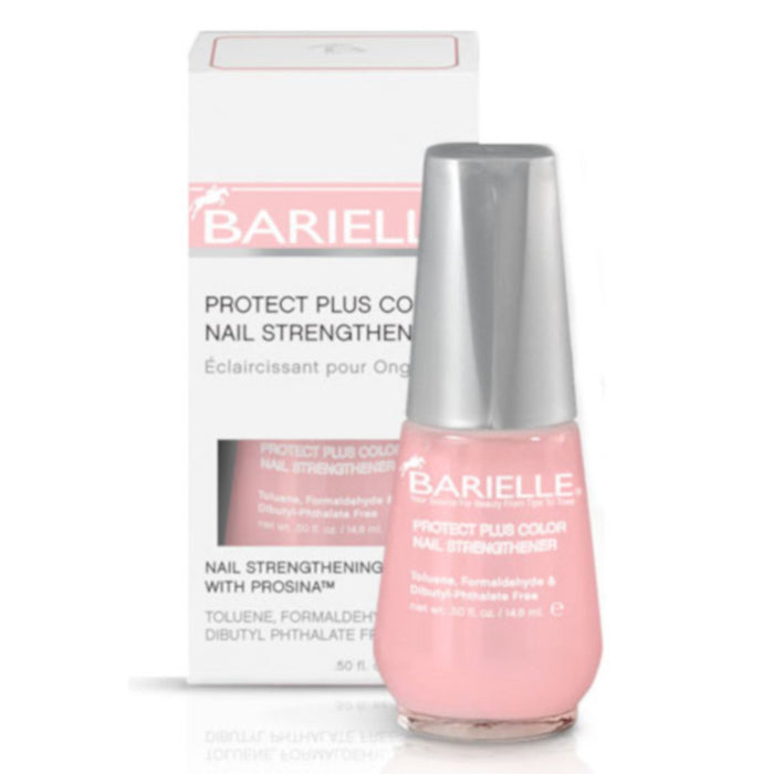 Barielle Protect Plus Color Nail Strengthener – Dark Pink