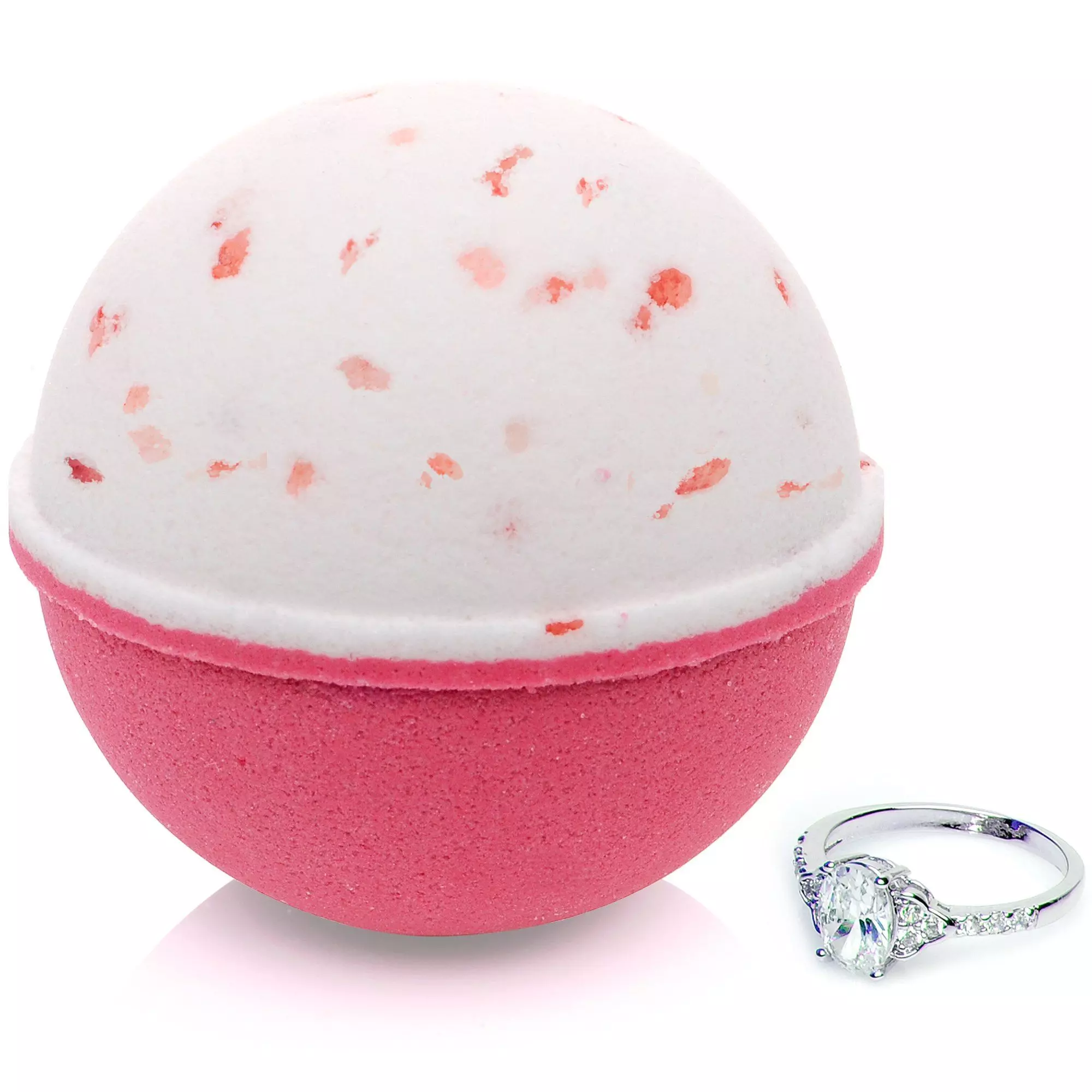 Bath Bomb with Surprise Size Ring Inside