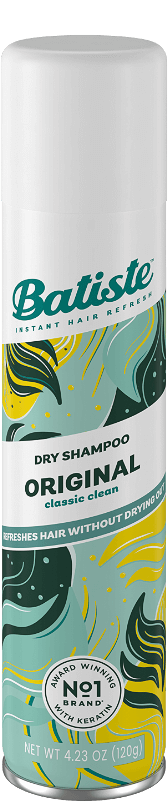 Batiste Dry Shampoo, Original Fragrance, Mini 1.6 Ounce (Pack of 6)
