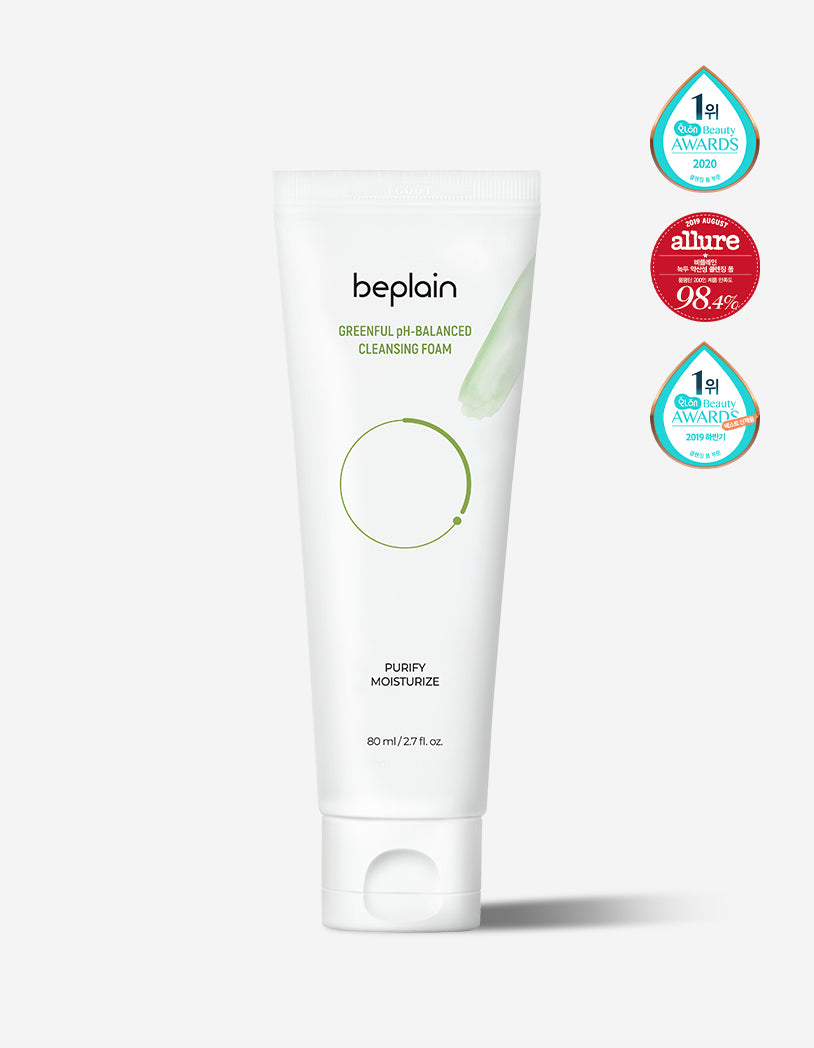 BE PLAIN Greenful pH-Balanced Cleansing Foam