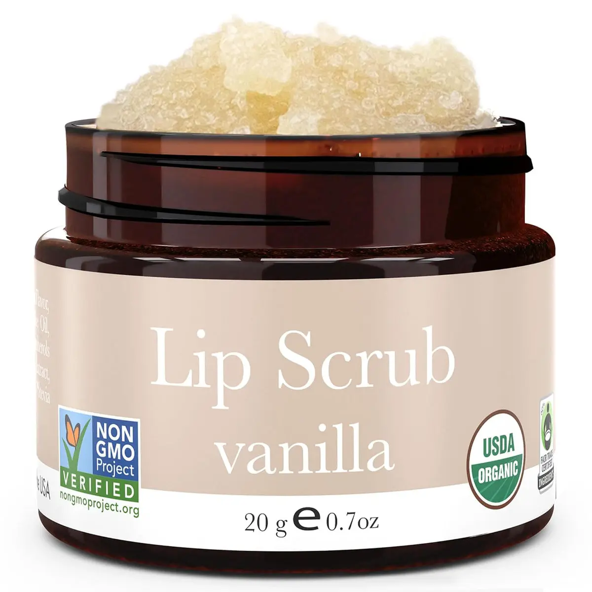 BEAUTY BY EARTH Organic Vanilla Lip Scrub