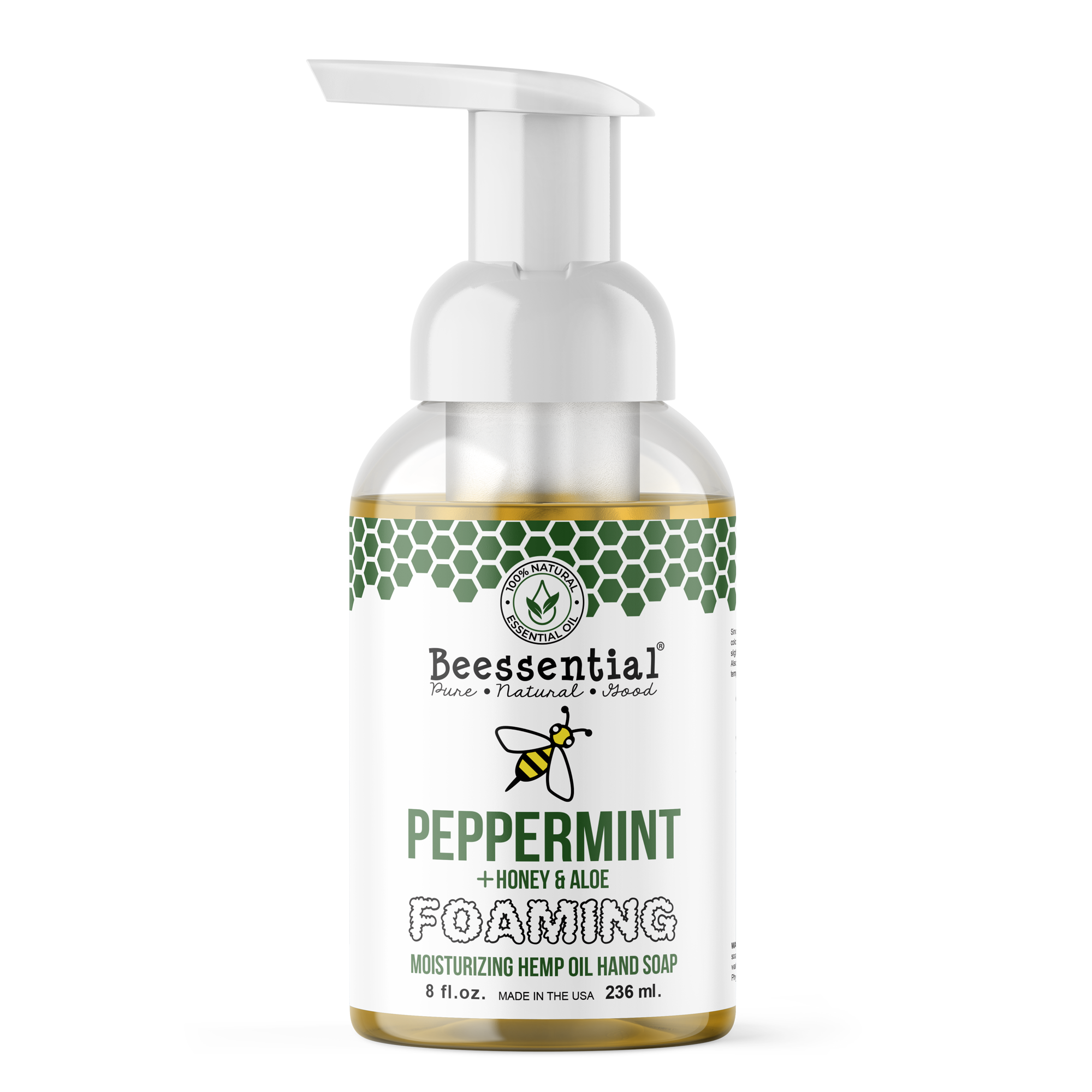 Beessential Peppermint Foaming Soap