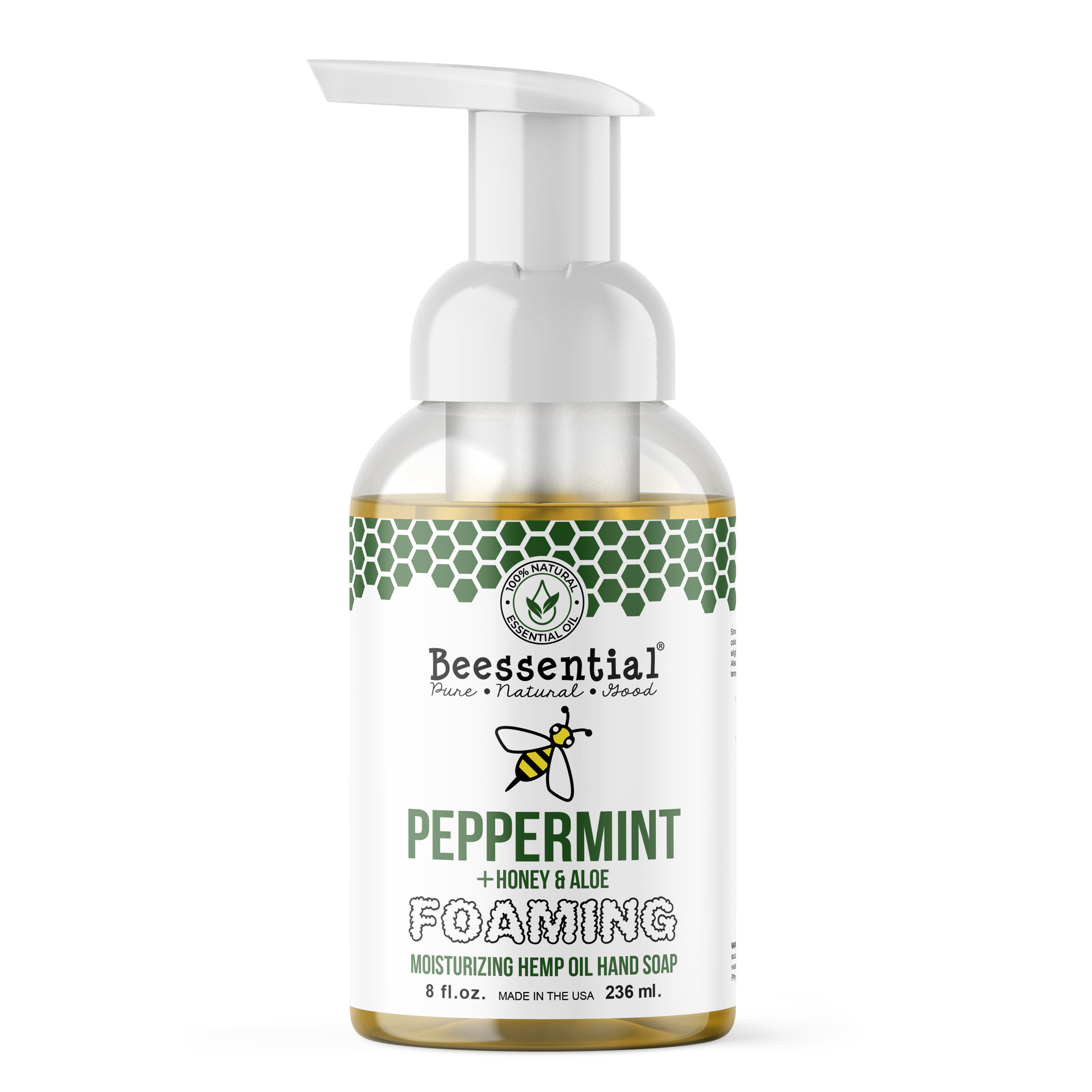 Beessential Peppermint Foaming Soap