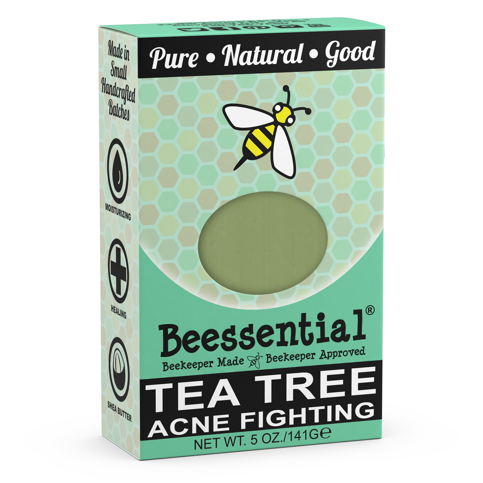 Beessential Tea Tree Skin Freshening Bar Soap