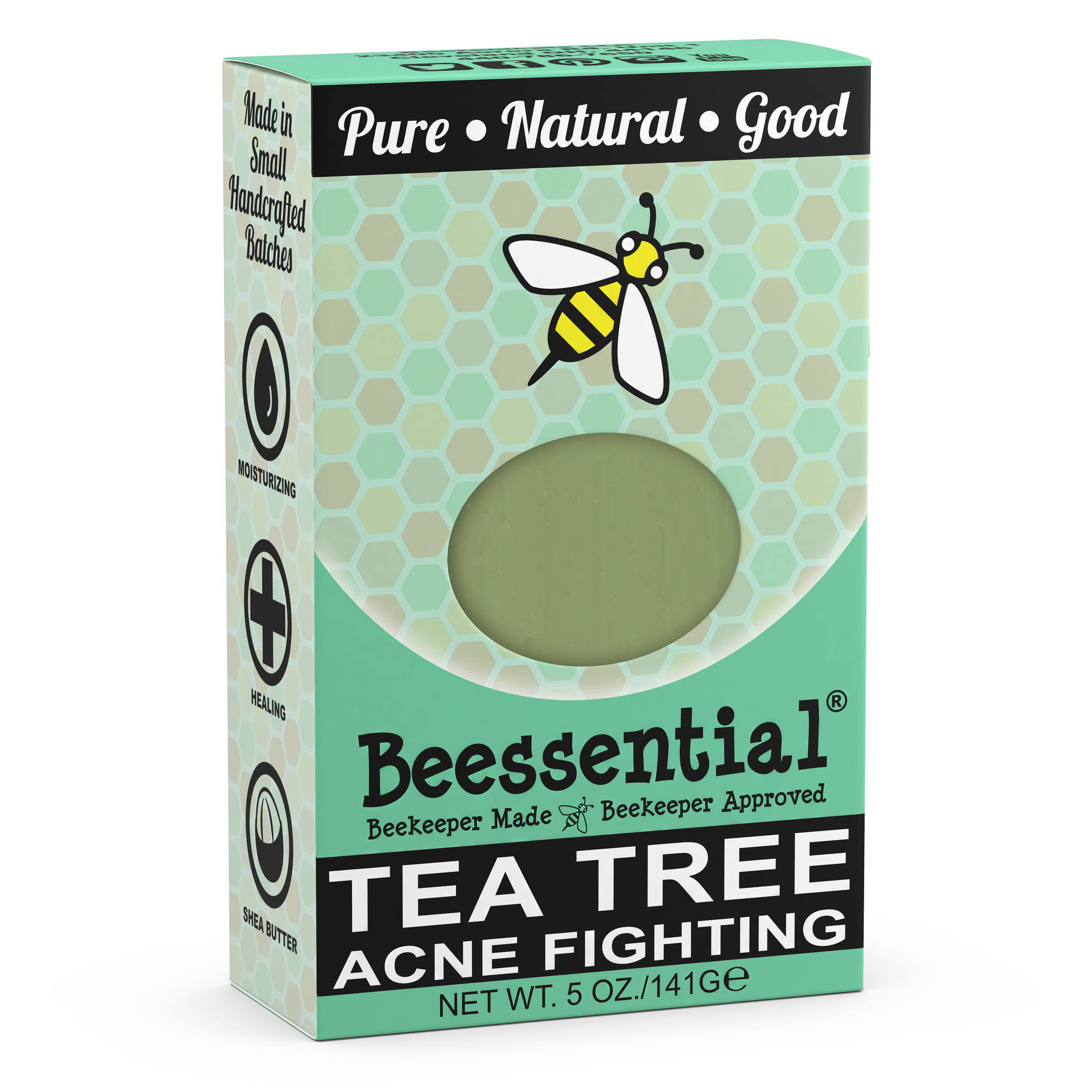 Beessential Tea Tree Skin Freshening Bar Soap