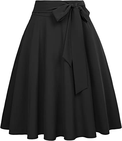 Belle Poque High-Waisted A-Line Skirt