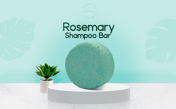 BeNat All-Natural Shampoo Bar – Rosemary
