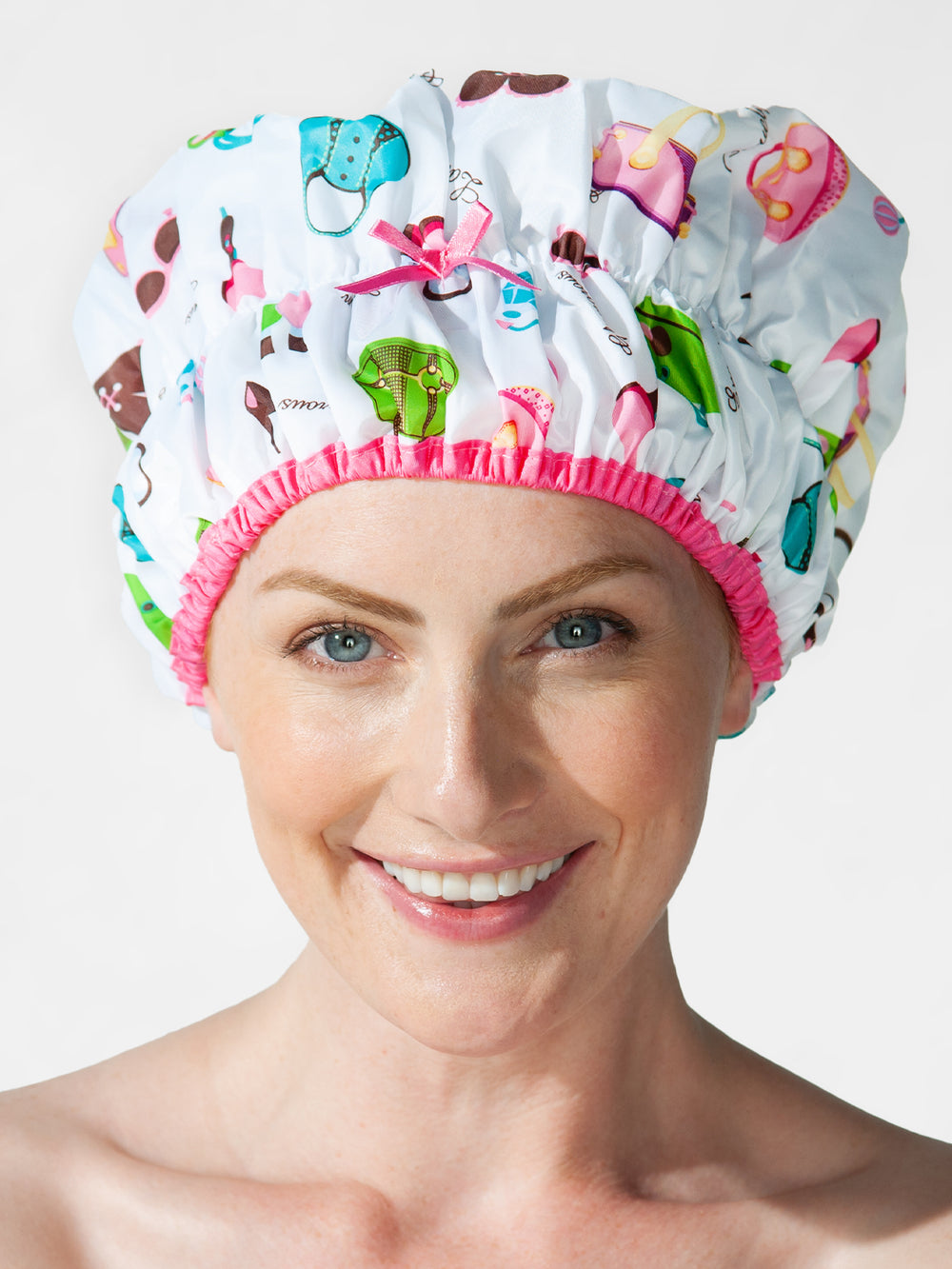 Betty Dain Fashionista Collection Mold-Resistant Lined Shower Cap