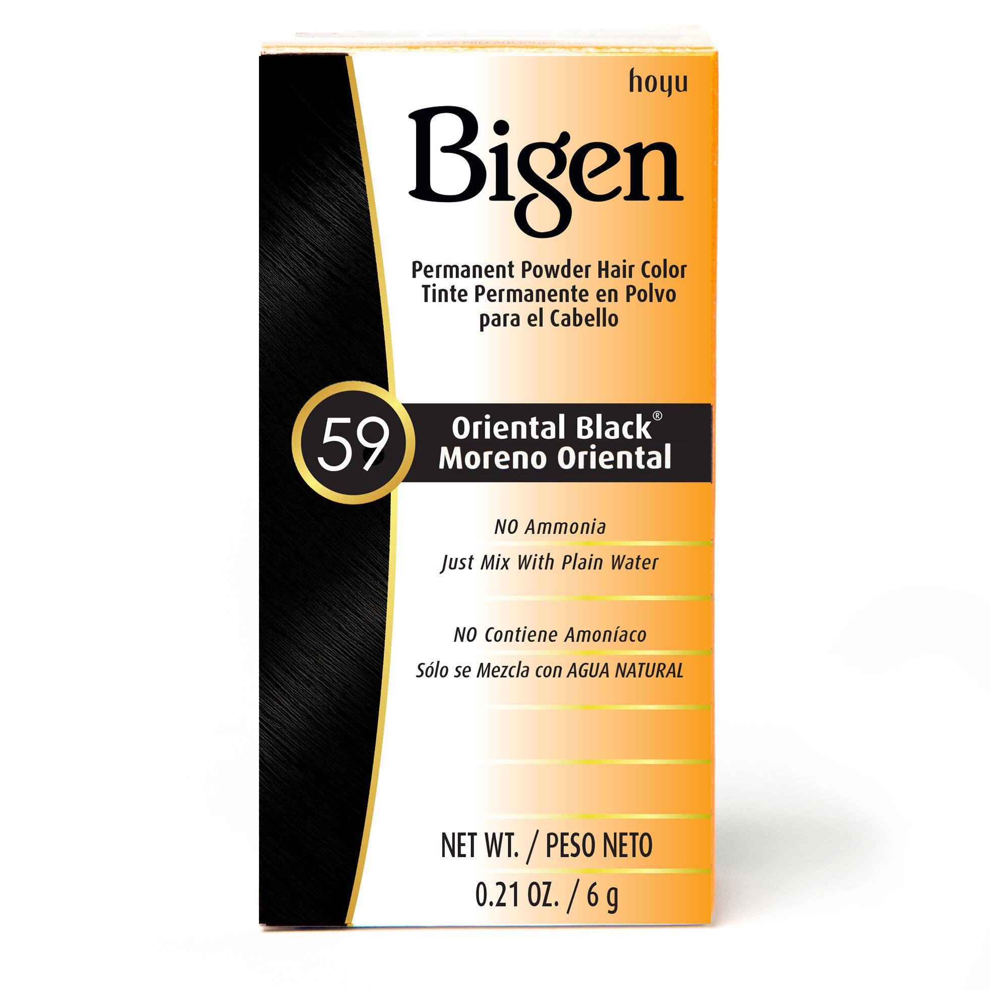 Bigen Permanent Powder Hair Powder – Oriental Black