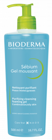 Bioderma - Sebium Foaming Gel - Face and Body Cleanser
