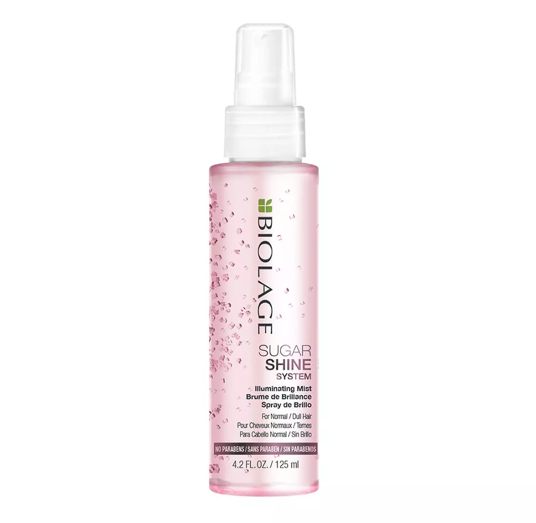 BIOLAGE Sugar Shine Illuminating Mist | Lightweight Hairspray Helps Seal in Shine | Paraben-Free | For All Hair Types | 4.2 Fl Oz.