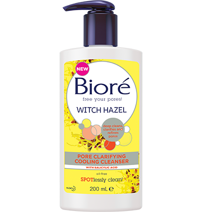 Bioré Witch Hazel Pore Clarifying Cooling Cleanser