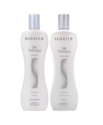 BIOSILK Silk Therapy Shampoo and Conditioner