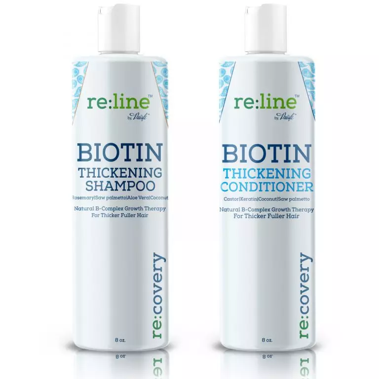 Biotin Shampoo and Conditioner for Thinning Hair Growth Thickening Shampoo