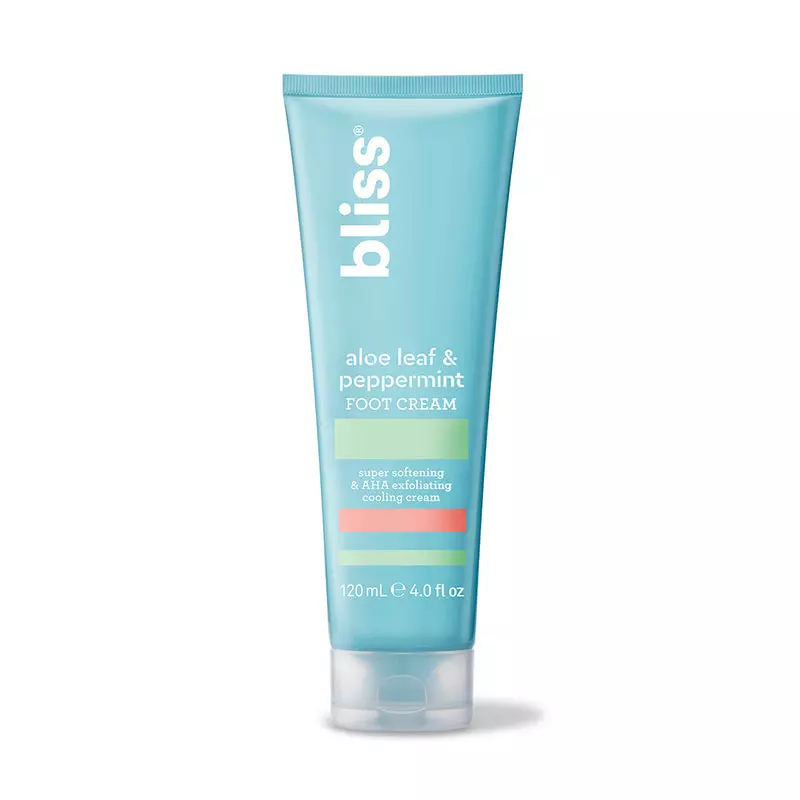 Bliss Aloe Leaf & Peppermint Foot Cream