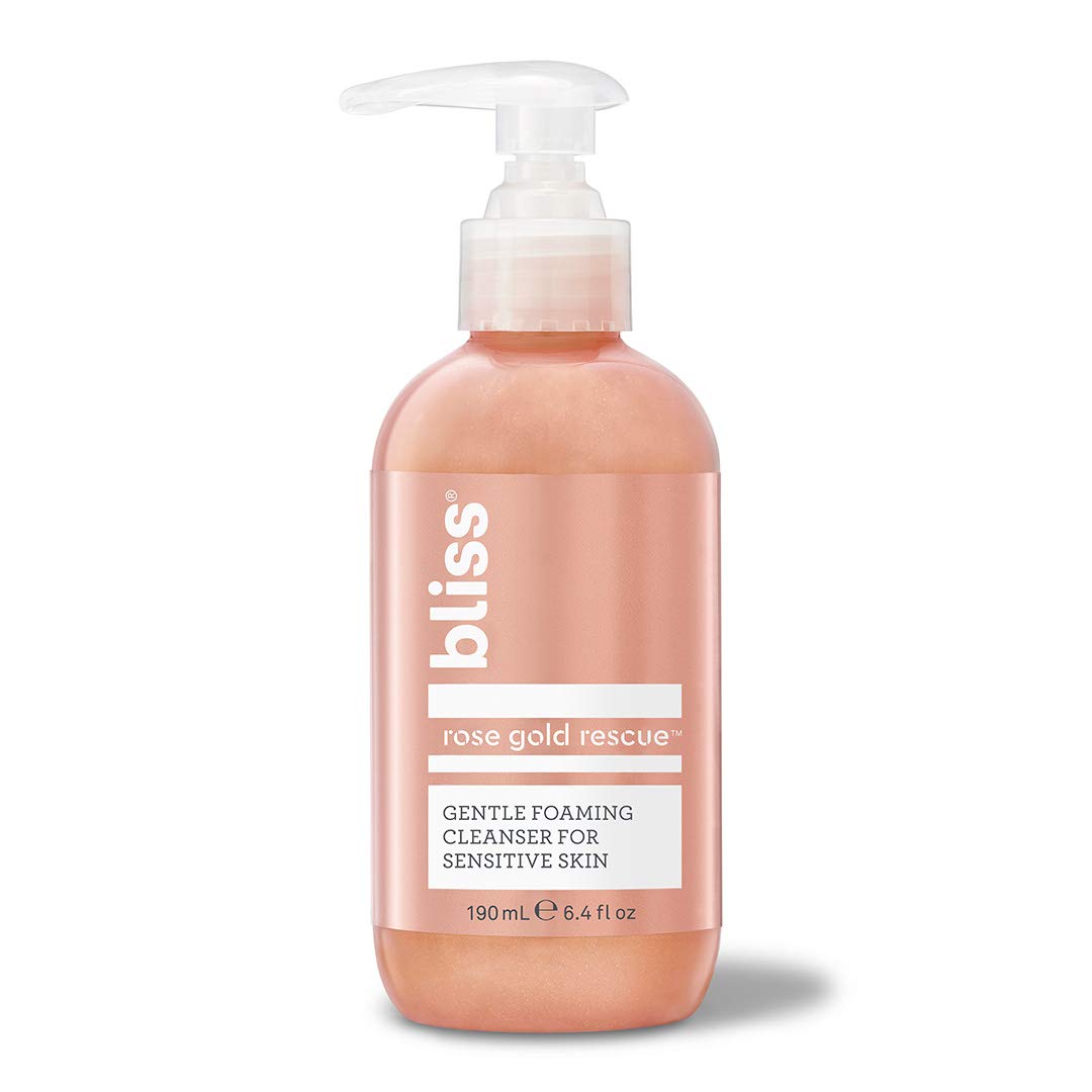 Bliss Rose Gold Rescue Cleanser Gentle Foaming Face Wash