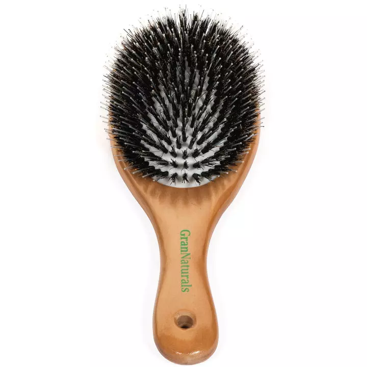 Boar Bristle Hair Brush - Porcupine Style