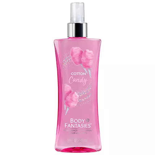 Body Fantasies Signature Fragrance Body Spray, Cotton Candy, 8 Fluid Ounce Eau De Parfum 8 Fl Oz (Pack of 1)