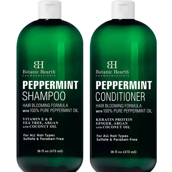 Botanic Hearth Peppermint Oil Shampoo and Conditioner Set