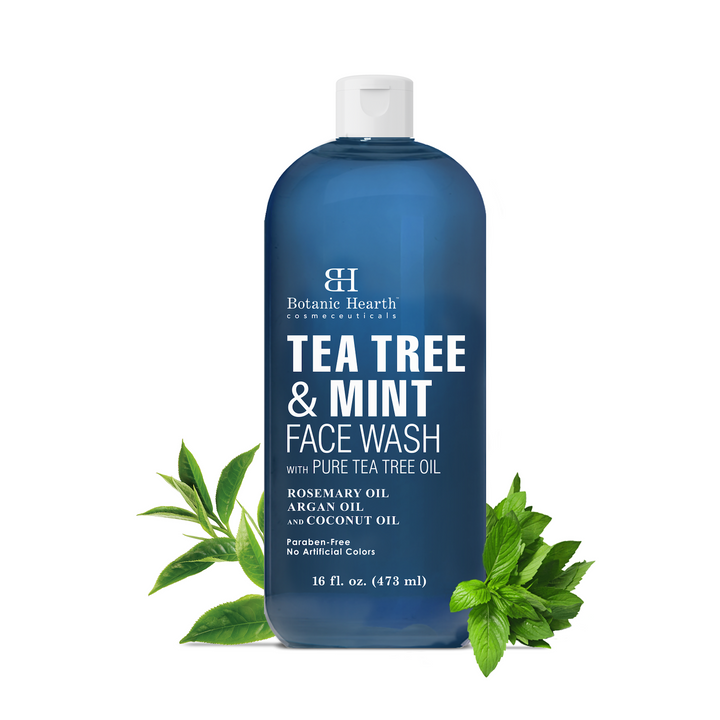 Botanic Hearth Tea Tree & Mint Face Wash