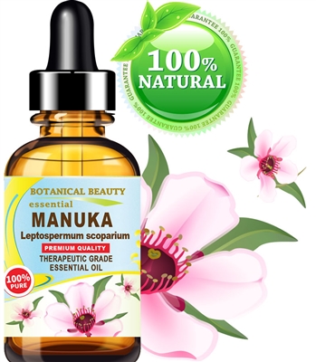 Botanical Beauty Essential Manuka Therapeutic Grade Essential Oil