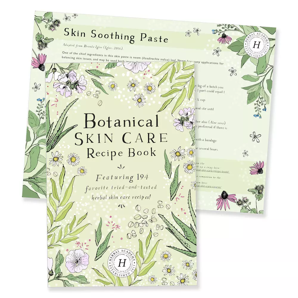 Botanical Skin Care Recipe Book – Herbal Academy