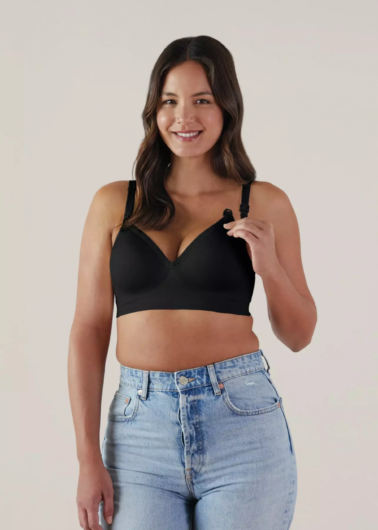 BRAVADO! Plunge Wireless Maternity And Nursing Bra