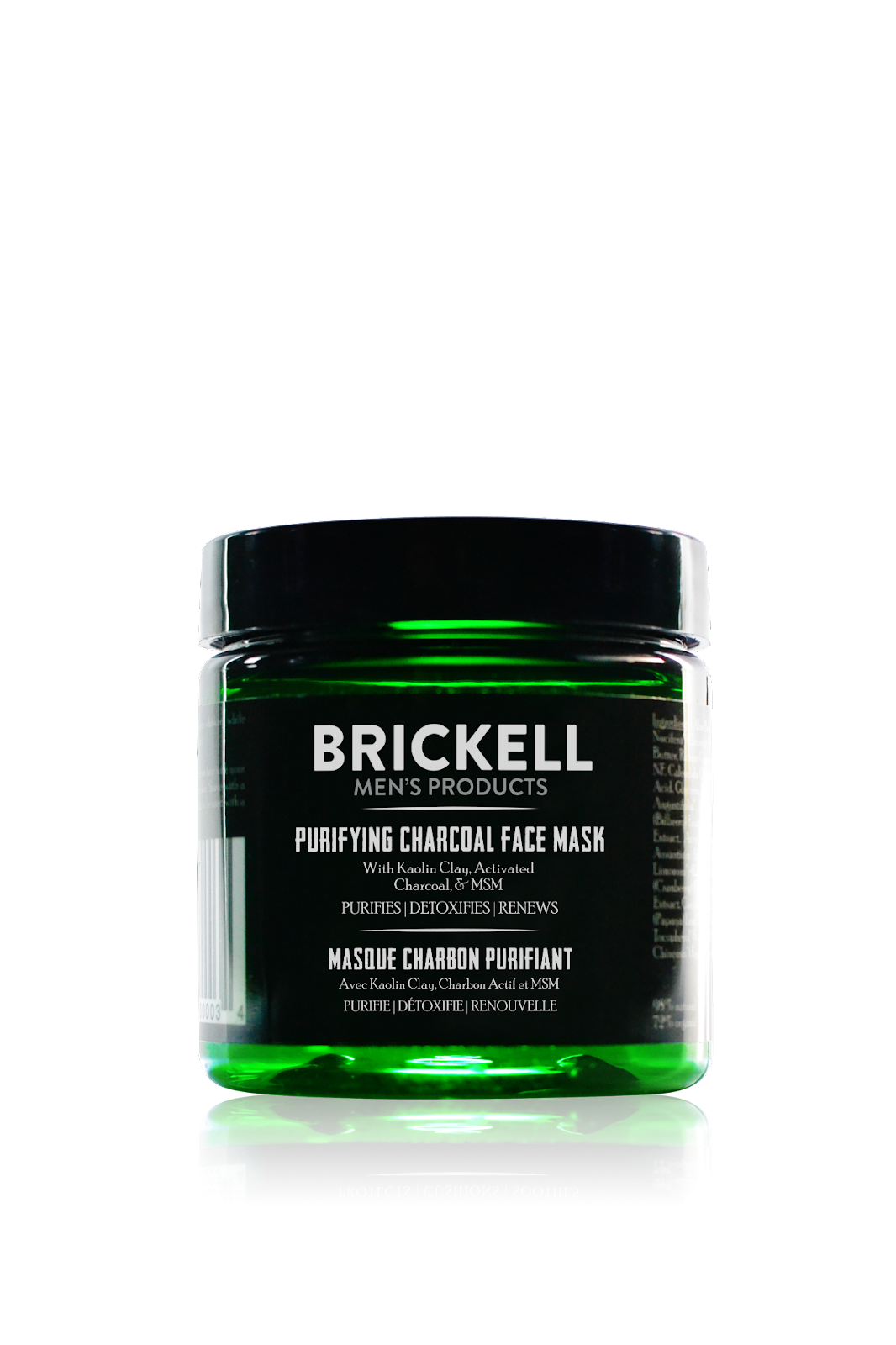 Brickell Men’s Products Purifying Charcoal Face Mask