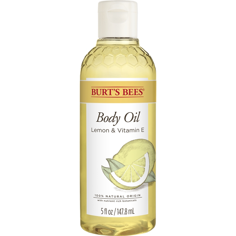 Burt's Bees 100% Natural Lemon and Vitamin E Body and Bath Oil