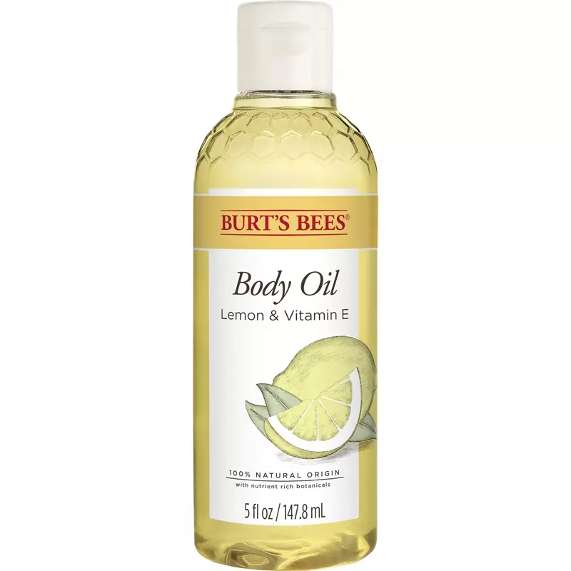 Burt's Bees 100% Natural Lemon and Vitamin E Body and Bath Oil