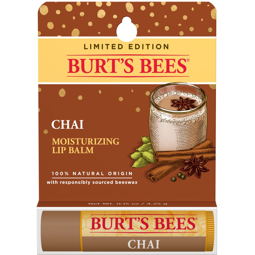 Burt's Bees Chai Tea Lip Balm Blister
